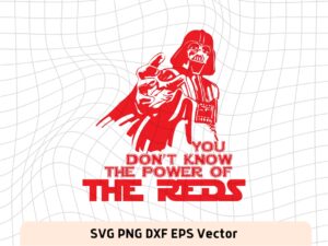 Darth Vader Cincinnati Reds Image SVG PNG DXF