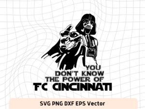 Darth Vader FC Cincinnati SVG PNG