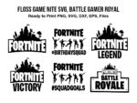 Floss Game Nite SVG, Battle Gamer Royal