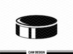 Hockey Puck Hockey Cut Files