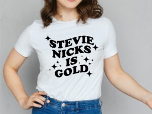 Stevie Nicks is Gold SVG Cut File