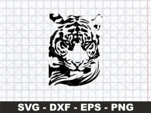 Tiger SVG for Vinyl Decal Sticker