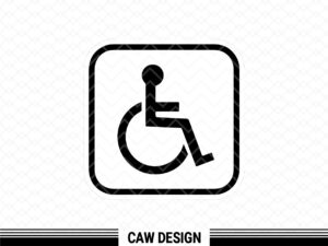 Wheelchair Disability SVG