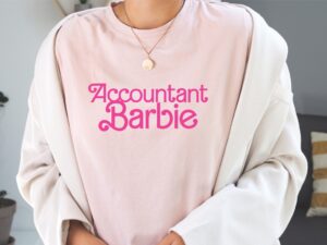 Accountant Barbie SVG