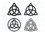 Celtic Trinity Knot Symbol SVG
