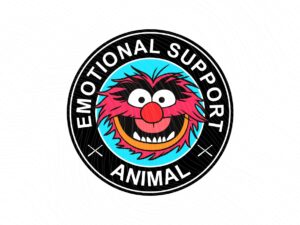 Emotional Support Animal Graphic Image Download, SVG, PNG EPS