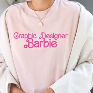 Graphic Designer Barbie SVG