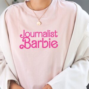 Journalist Barbie SVG cricut