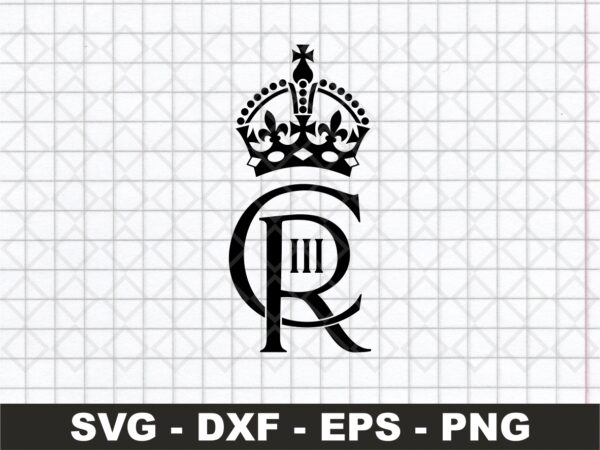 King Charles III Cypher King SVG Graphic Image Download