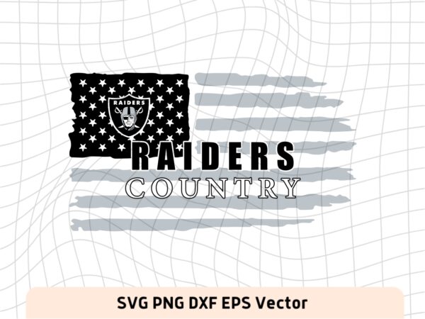 Las Vegas Raiders USA American Flag Raiders SVG Vector Image Download Vectorency Las Vegas Raiders USA American Flag Raiders SVG Vector Image Download