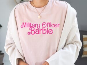 Military Officer Barbie SVG