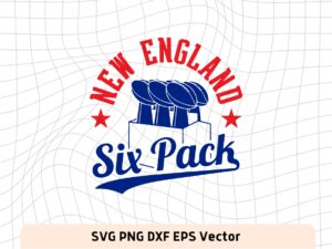 New England Six Pack SVG