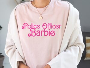 Police Officer Barbie SVG