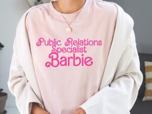 Public Relations Specialist Barbie SVG