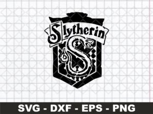 Slytherin Laser Cut Files CNC DXF SVG Vector