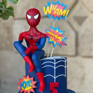 Spiderman Birthday Cake Ideas by handmade.samira