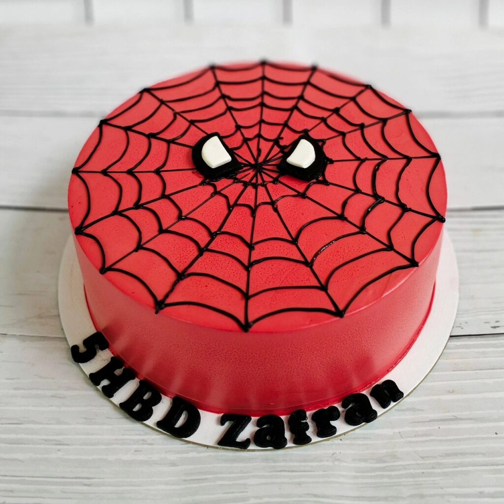 Spiderman Birthday Cake Ideas by sappi_bakes_