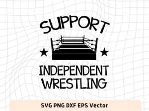Support Independent Wrestling SVG