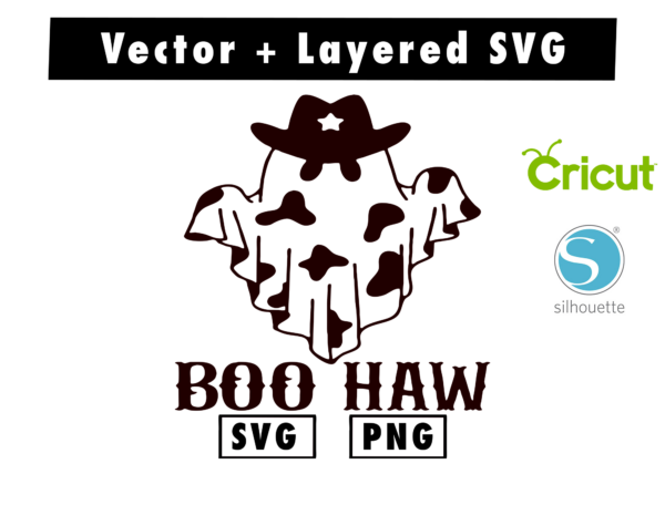 THUMBNAIL 2 14 Vectorency halloween boo haw svg and png for cricut machine