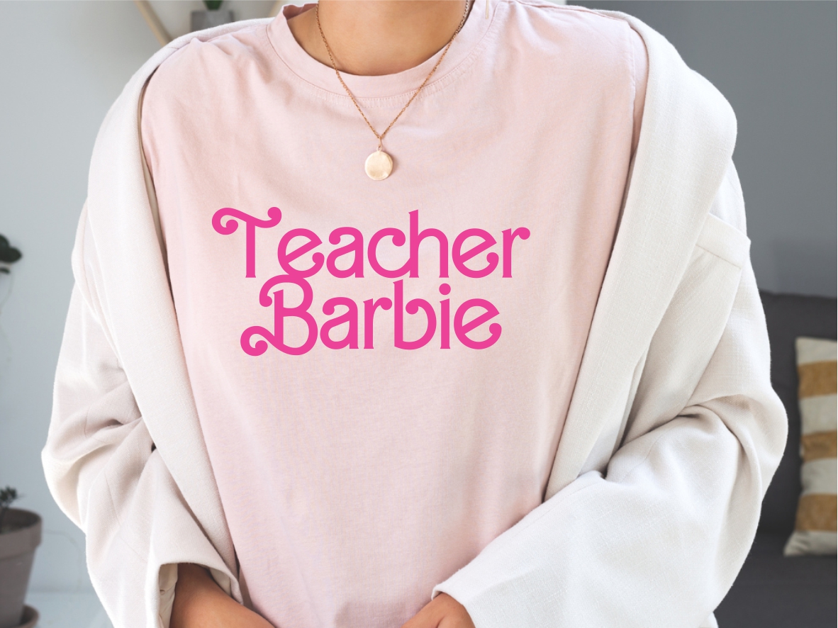 Teacher Barbie SVG