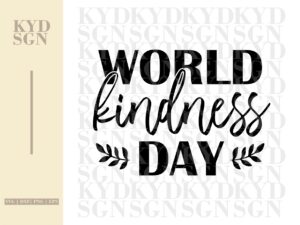 World Kindness Day svg