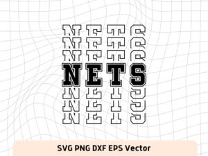 Brooklyn Nets SVG Digital Download, NBA, Team Basketball, Brooklyn Nets PNG