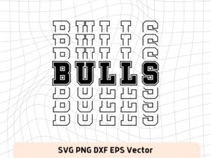 Bulls SVG Digital Download, NBA, Team Basketball, Bulls PNG