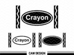 Crayon SVG, Graphic Image Crayon Wrapper, Vector, Pen