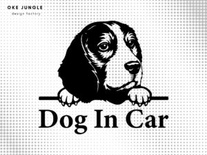 Dog In Car SVG, Sticker Cricut Project