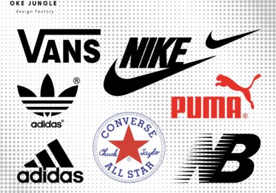Fashion Brand Bundle Converse, All Star, Nike, Puma, Adidas, Vans SVG, PNG, DXF, EPS