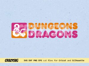 Funny Dungeons Dragons T-Shirt Design Image Graphic