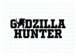 Godzilla hunter SVG cricut