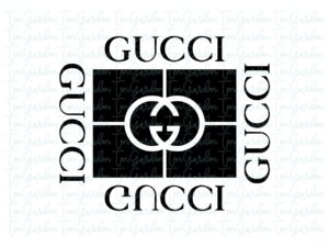 Gucci CNC Laser File, DXF, PNG EPS SVG