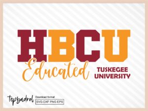 HBCU Educated Tuskegee University SVG