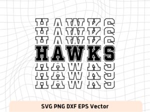 Hawks SVG Digital Download, NBA, Team Basketball, Hawks PNG
