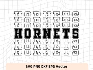 Hornets SVG Digital Download, NBA, Team Basketball, Hornets PNG