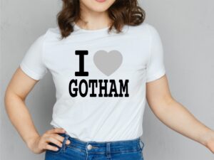 I Love Gotham svg