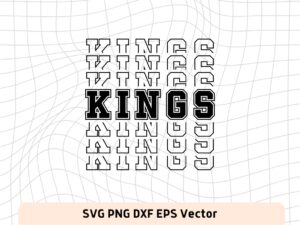 Kings SVG Digital Download, NBA, Team Basketball, Kings PNG