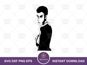 Lupin Clipart, Anime PNG SVG