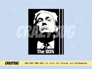 President Donald Trump The Don SVG