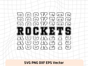 Rockets SVG Digital Download, NBA, Team Basketball, Rockets PNG