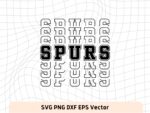 Spurs SVG Digital Download, NBA, Team Basketball, Spurs PNG
