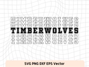 Timberwolves SVG Digital Download, NBA, Team Basketball, Timberwolves PNG