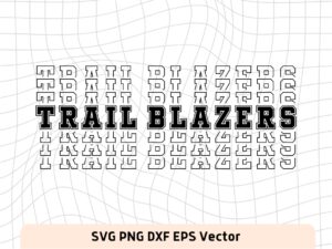 Trail Blazers SVG Digital Download, NBA, Team Basketball, Trail Blazers PNG
