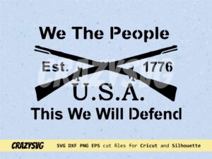 We The People DXF, WTP USA 1776