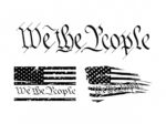 We The People Decal File, WTP SVG