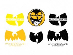 Wu Tang SVG Clipart, Hip Hop