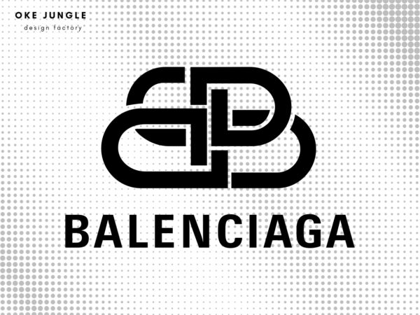 Balenciaga Logo Black SVG Cricut | Vectorency