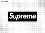 supreme logo black SVG EPS