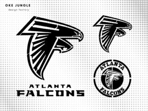Atlanta Falcons Logo DXF, SVG Cricut, EPS Vector PNG
